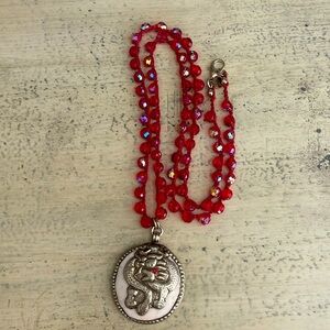 Handmade Dragon Pendant necklace